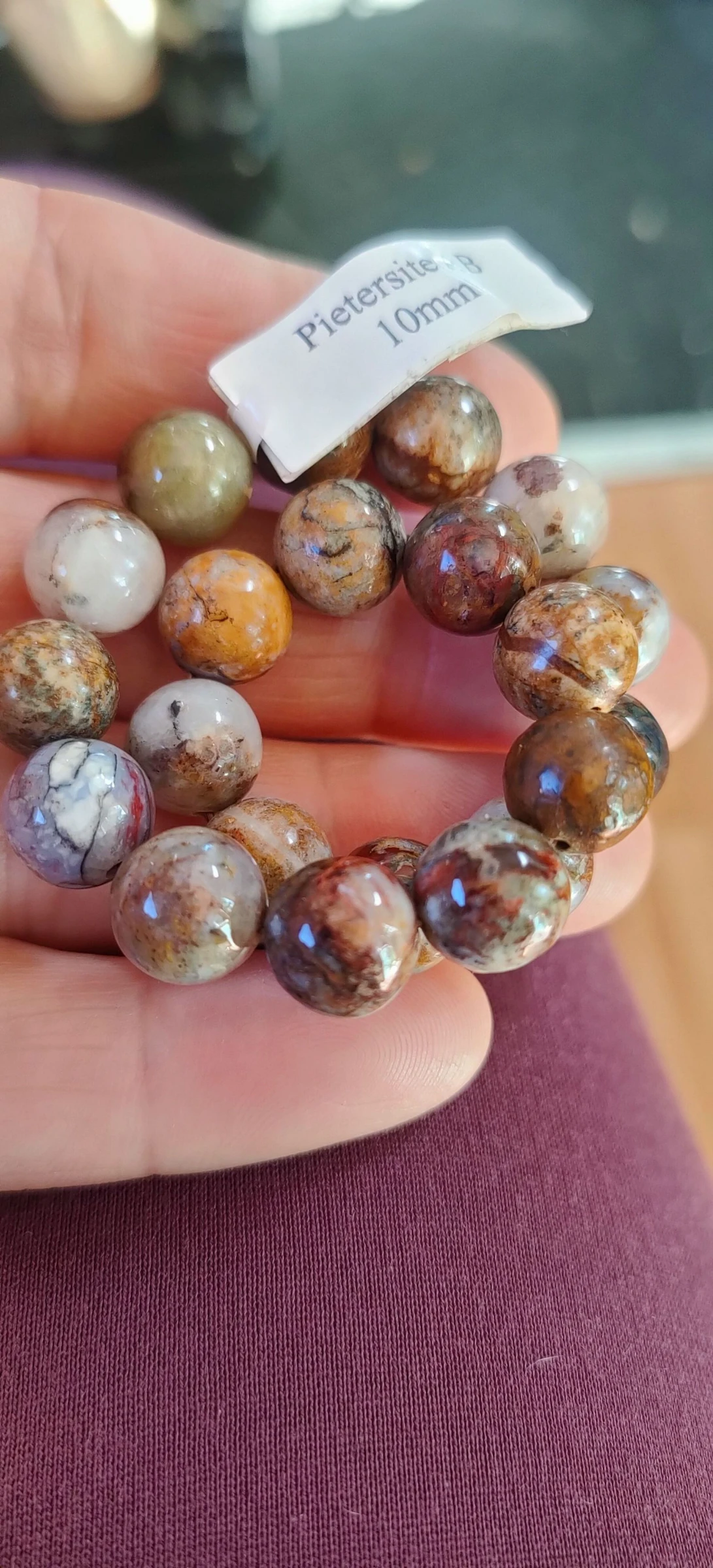Una pulsera de pietersite AB – photo 6